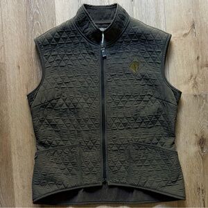ARISTA Women’s Riding Equestrian Quilted Green Vest Size Large